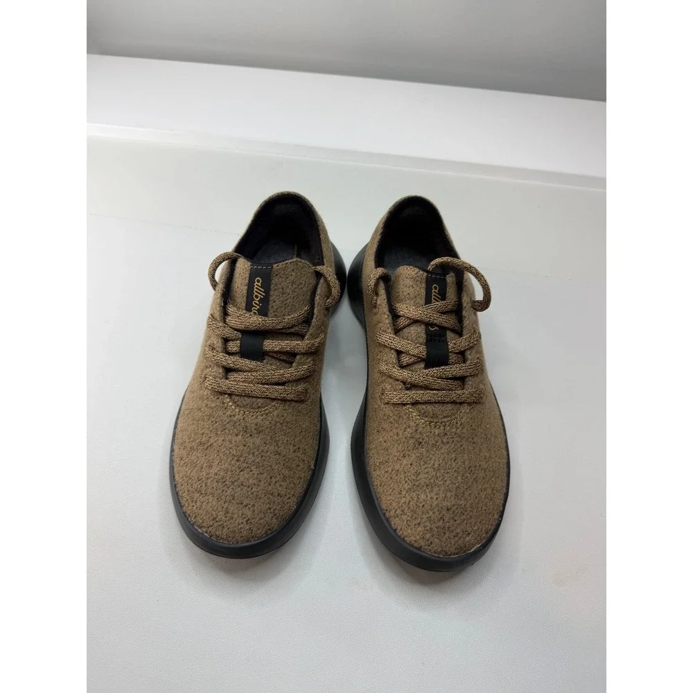 Allbirds Wool Runner 2 Brown Cocoa Merino‎ Wool Walking Sneakers Womens 7.5 NEW